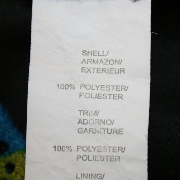 KENSIE Dress Knit Fall Chevron Stripe Multi Color Sleeveless Woven Orange M - Picture 7 of 13